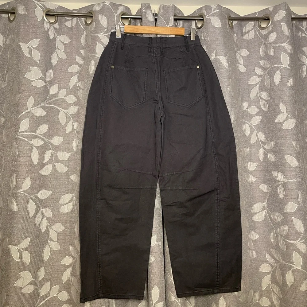 Free People Good Luck Barrel Leg Pants